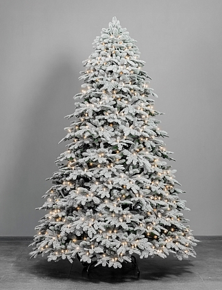 Ель Сибирская 2 (снег, встроенные лампочки)