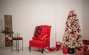 Искусственные ели с зауженной юбкой