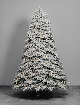 Ель Уральская (снег, встроенные лампочки)